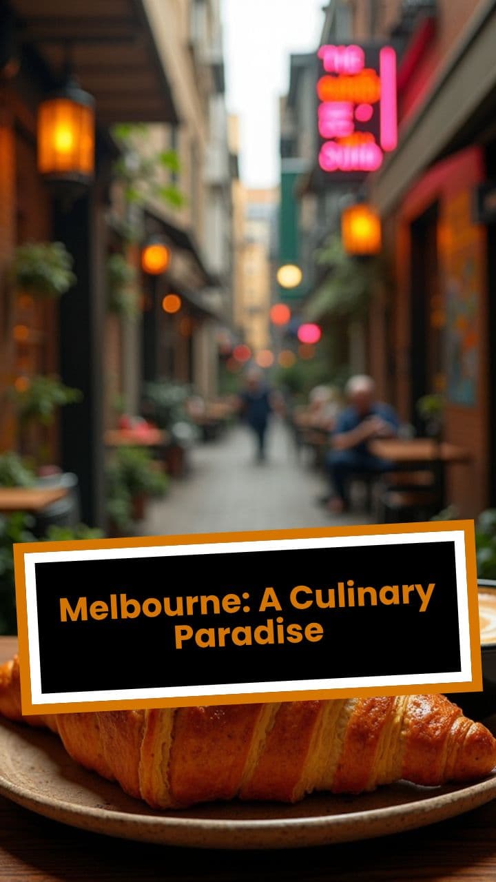 Melbourne: A Culinary Paradise
