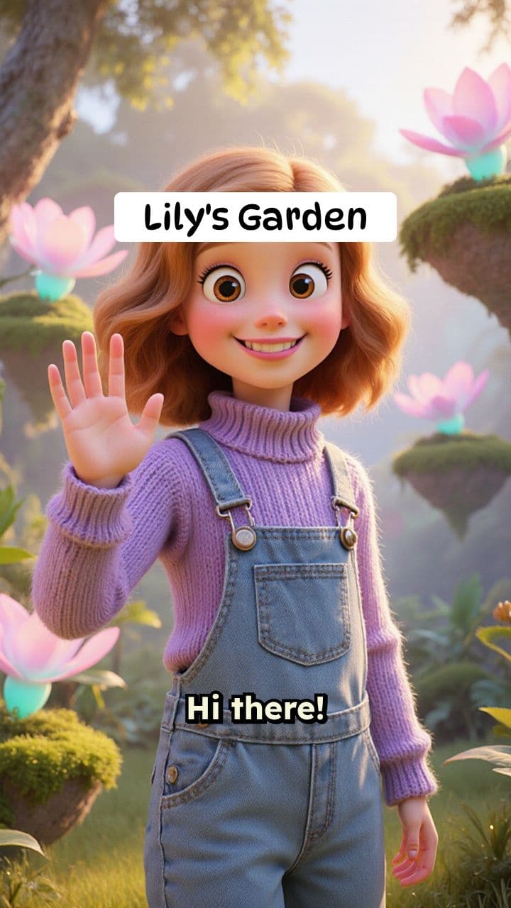 Lily's Magical Color Garden