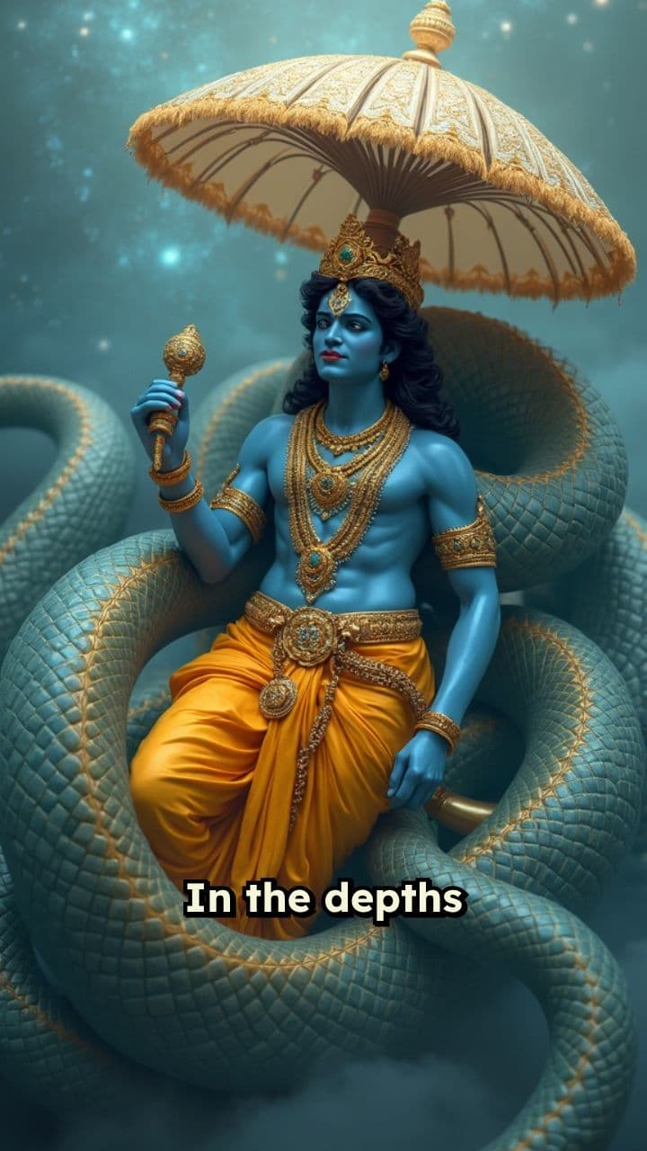 Lord Krishna's Cosmic Dance