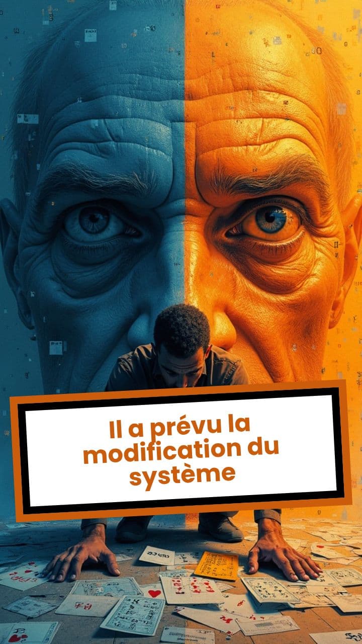 Il a prévu la modification du système