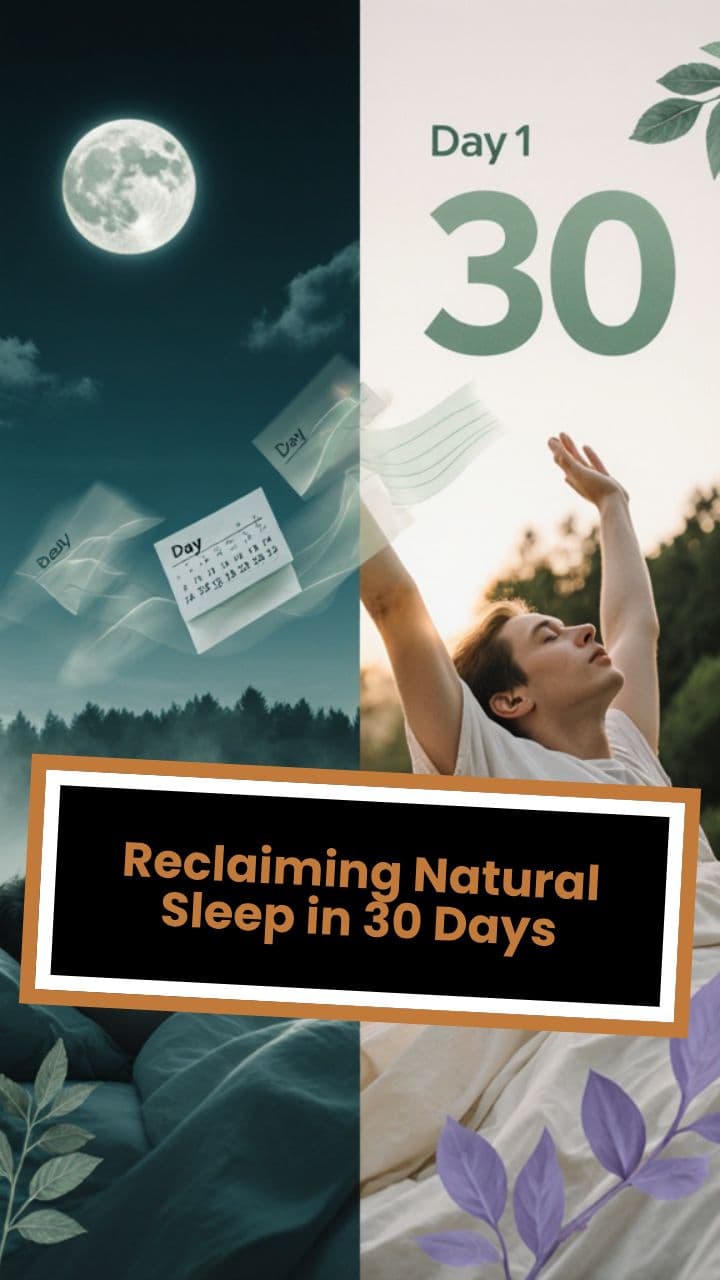 Reclaiming Natural Sleep in 30 Days