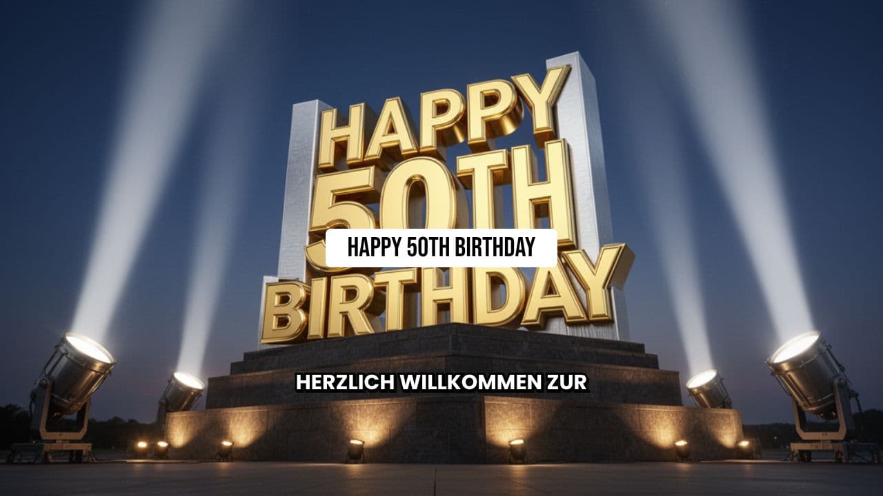 Ulrikes 50. Geburtstag - Film Intro