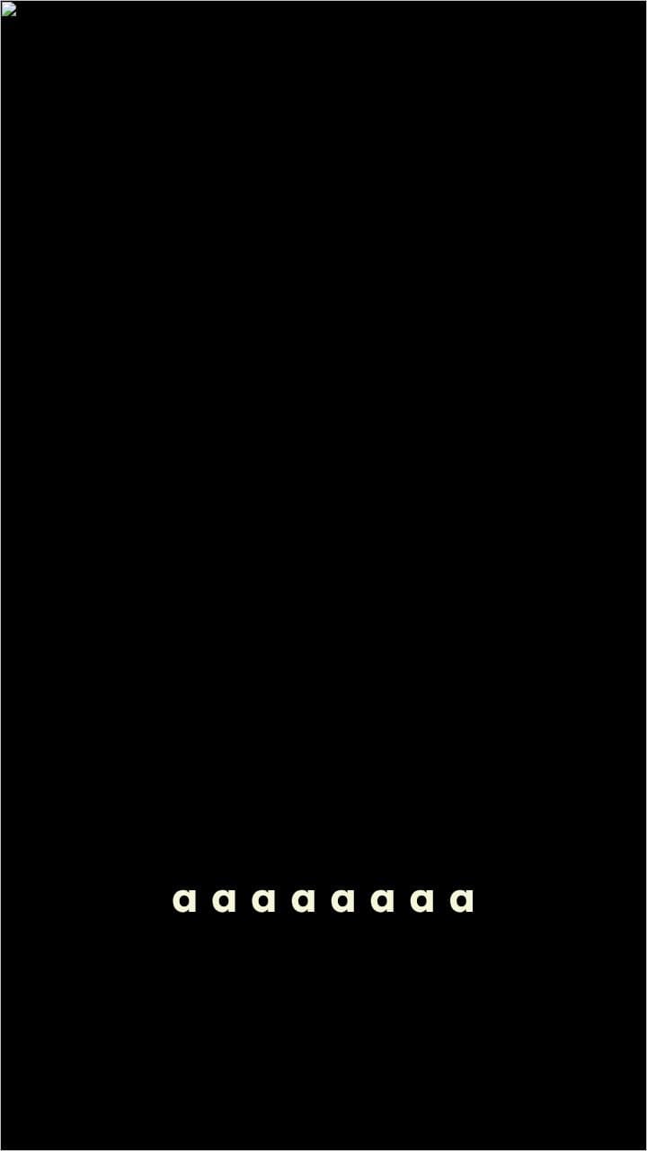 Repetición de letras "a"