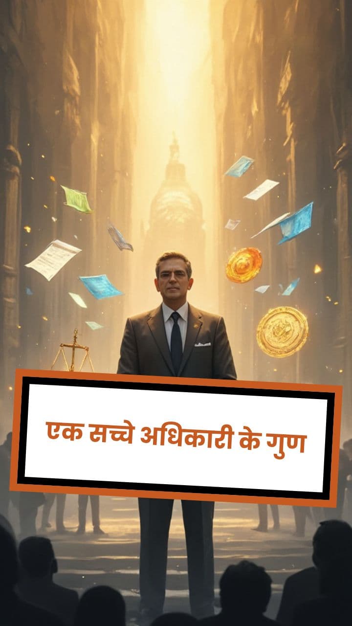 एक सच्चे अधिकारी के गुण