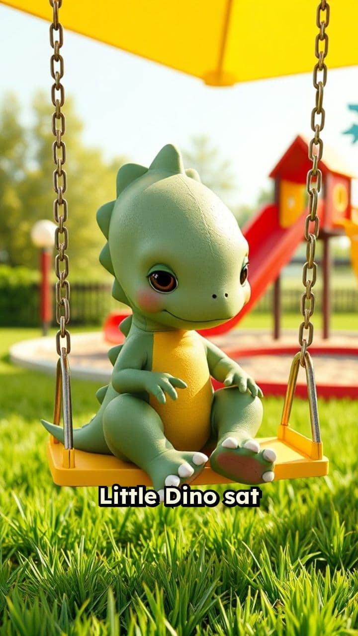 Little Dino Makes a Friend