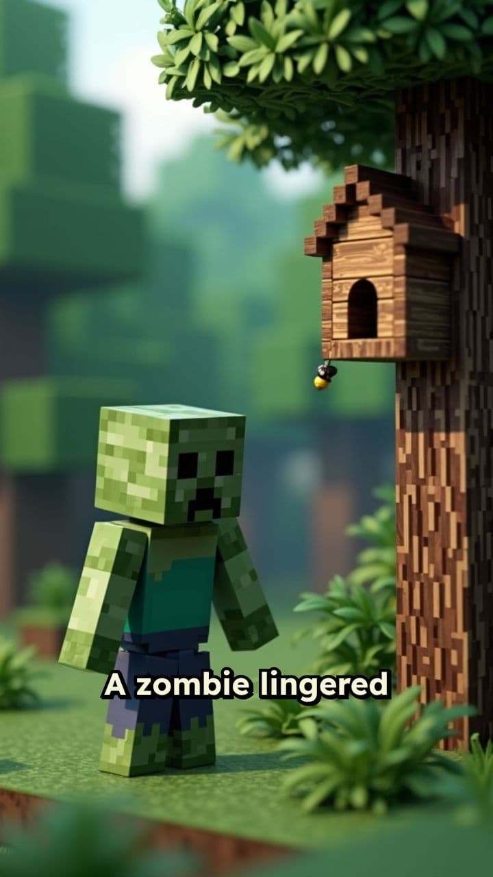 Minecraft Honey Scare