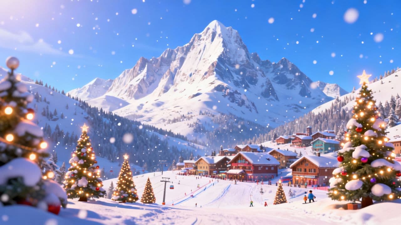 Snowboard Trip in the Mountains