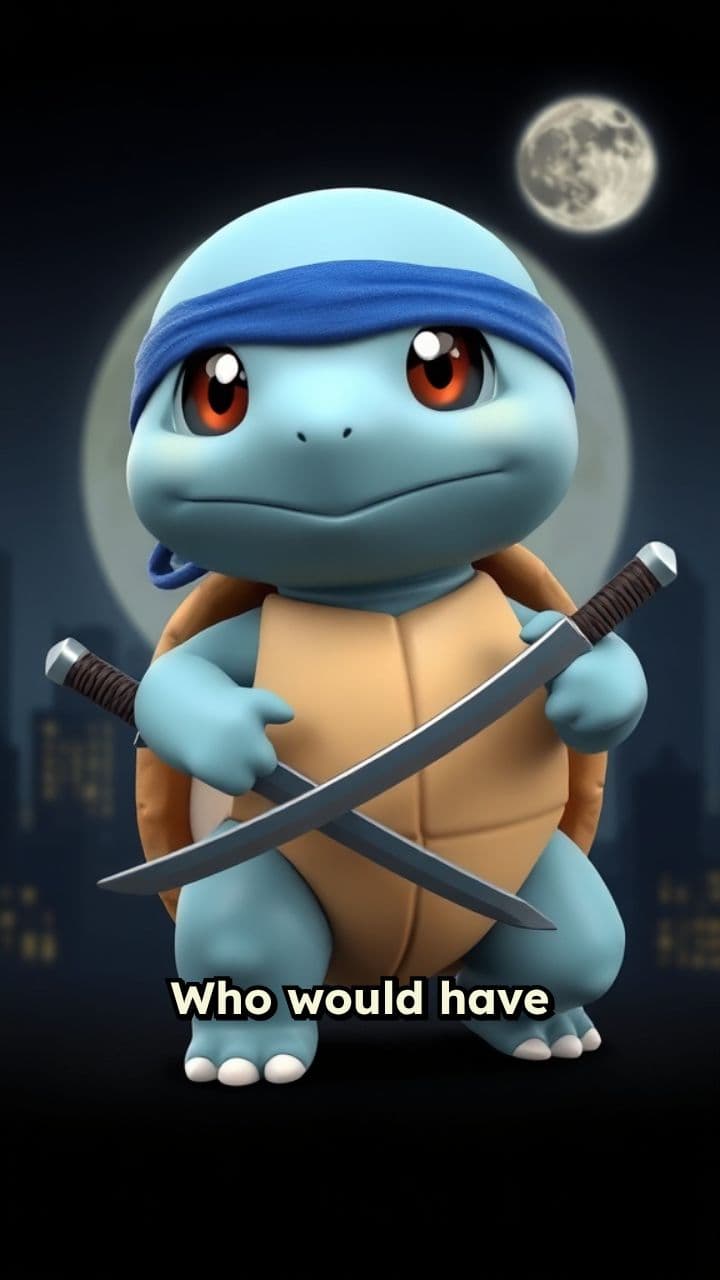 Squirtle Ninja Force
