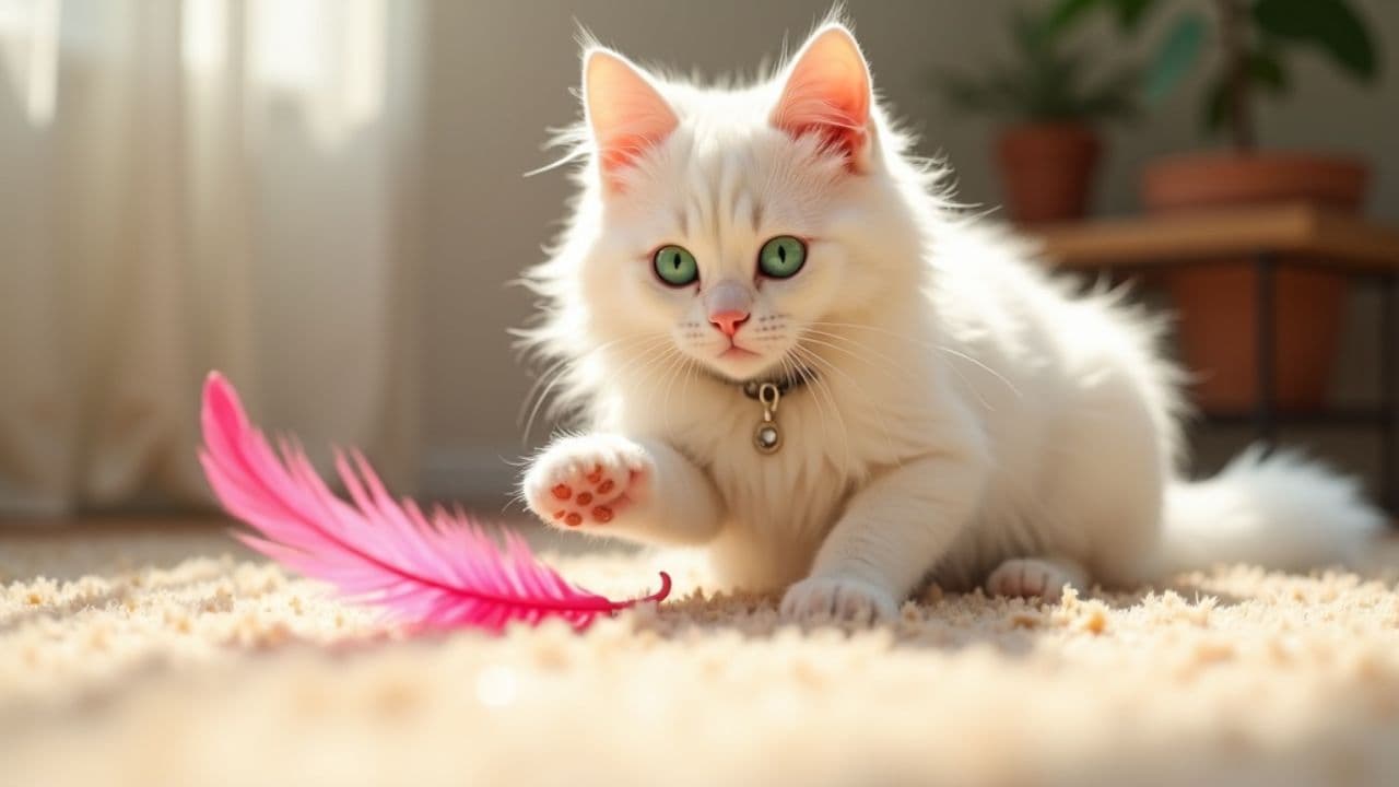 Cat Pool Party Prank