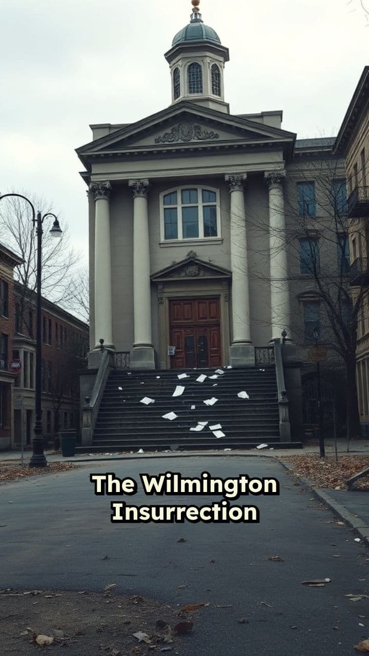 The Wilmington Coup, Not a Riot