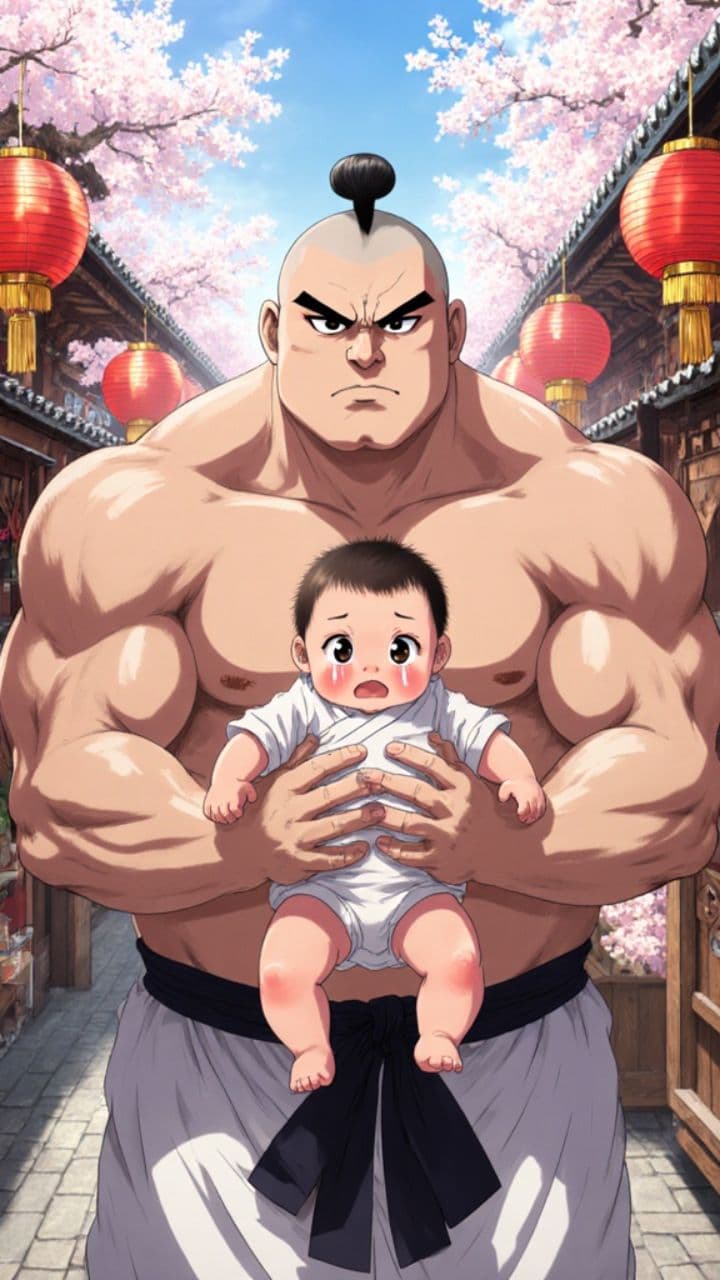 Sumo Wrestlers and Crying Babies Festival