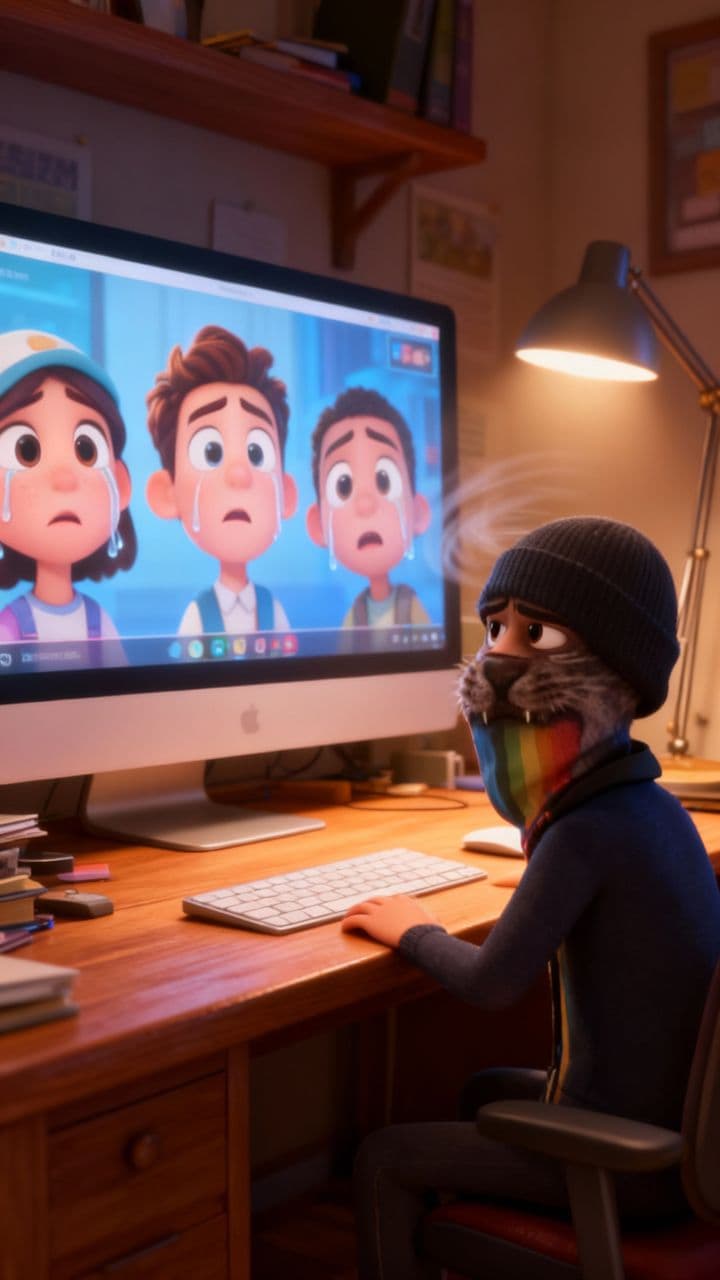 A Disturbing Moment on Video Call