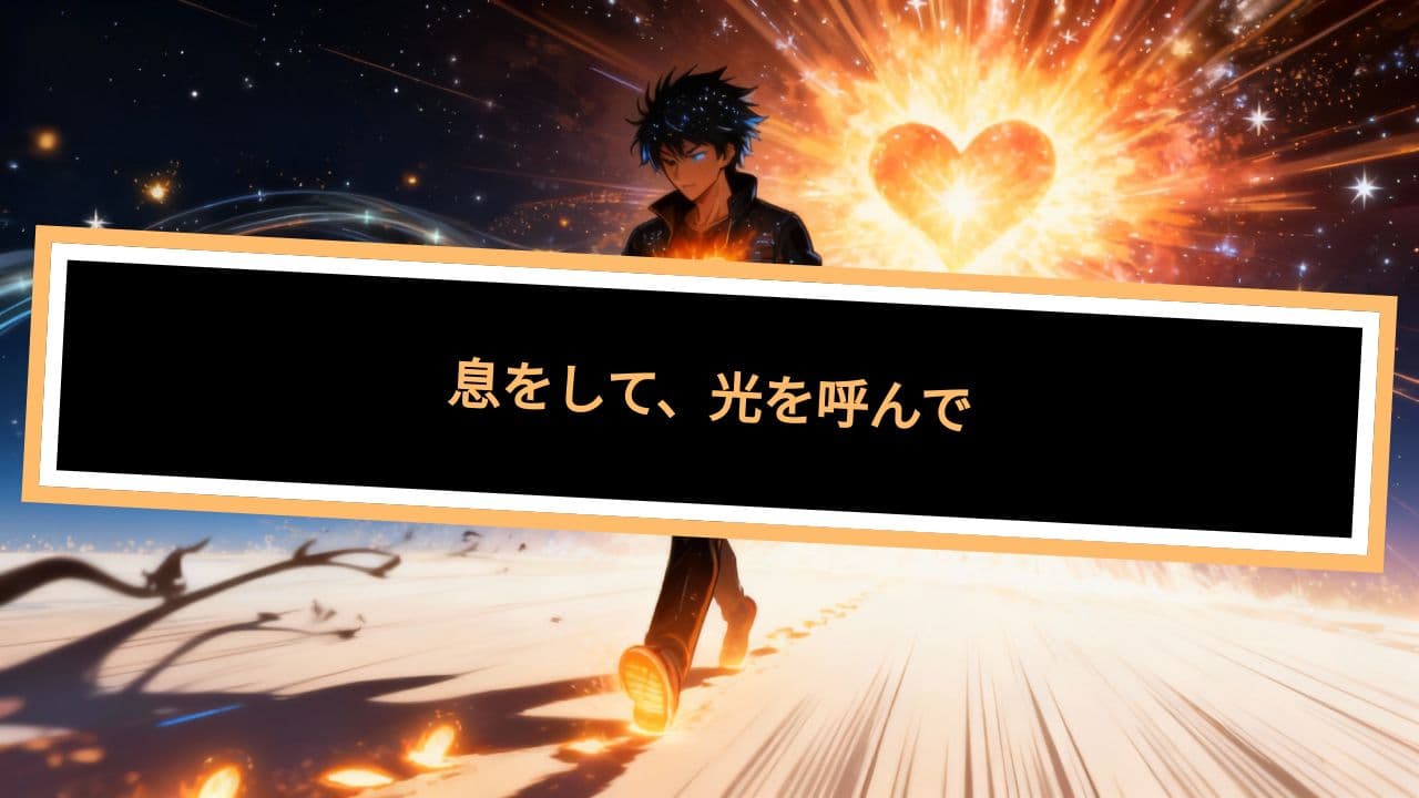 息をして、光を呼んで