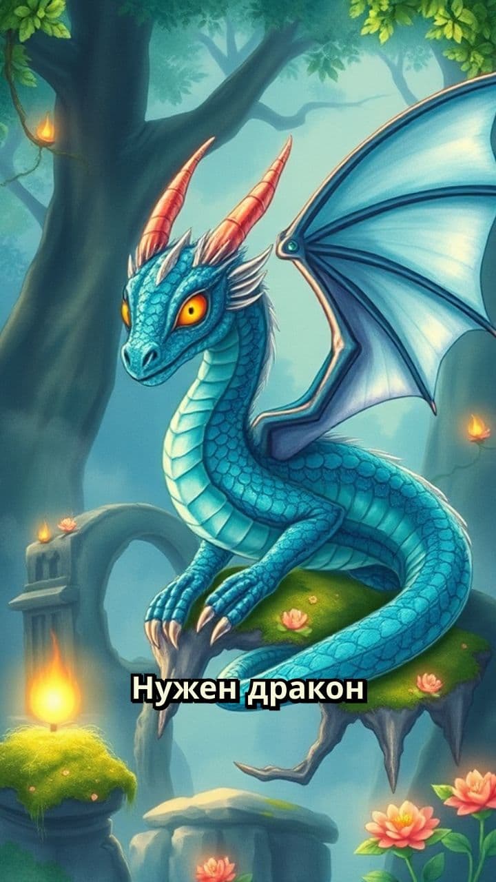 Дракон для фэнтезийной музыки