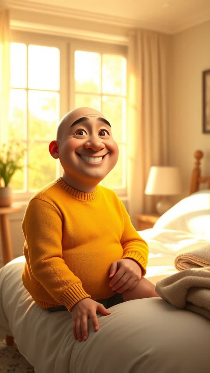 Shiny Head, Bold Laughs