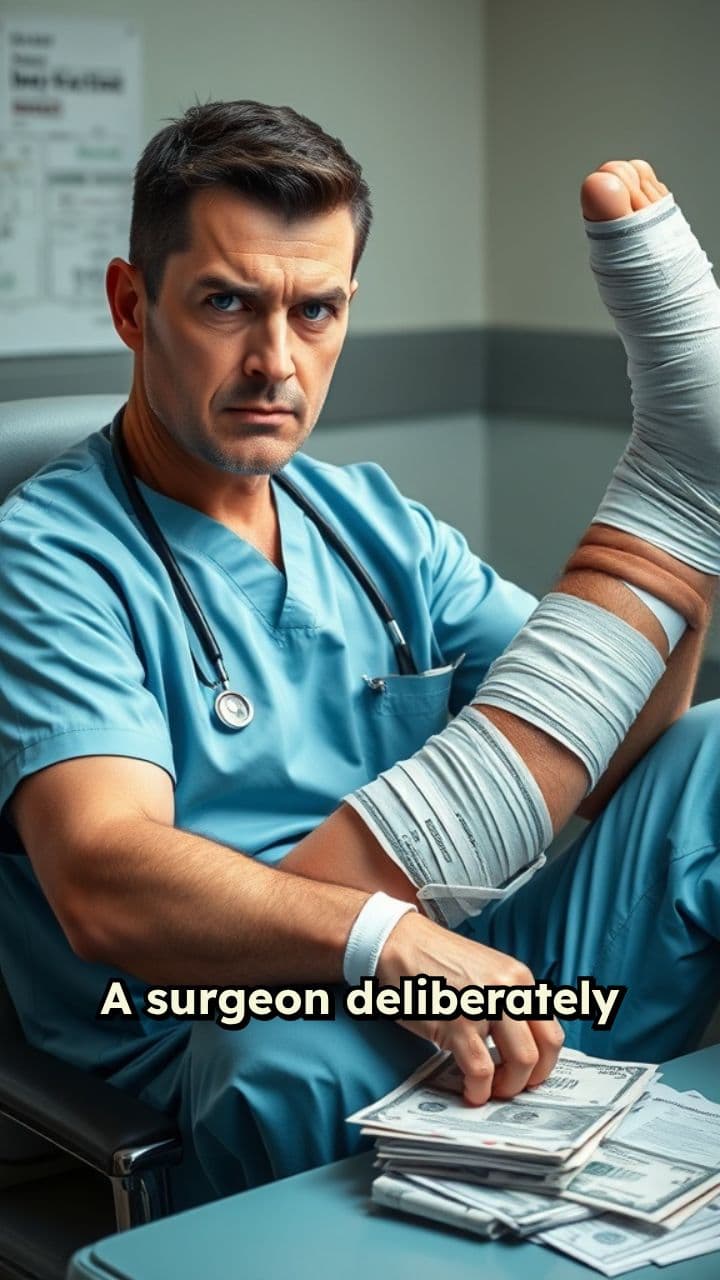 Surgeon Mutilates Leg for Insurance Fraud