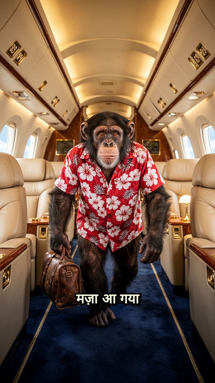 Chimp's Flight Adventure