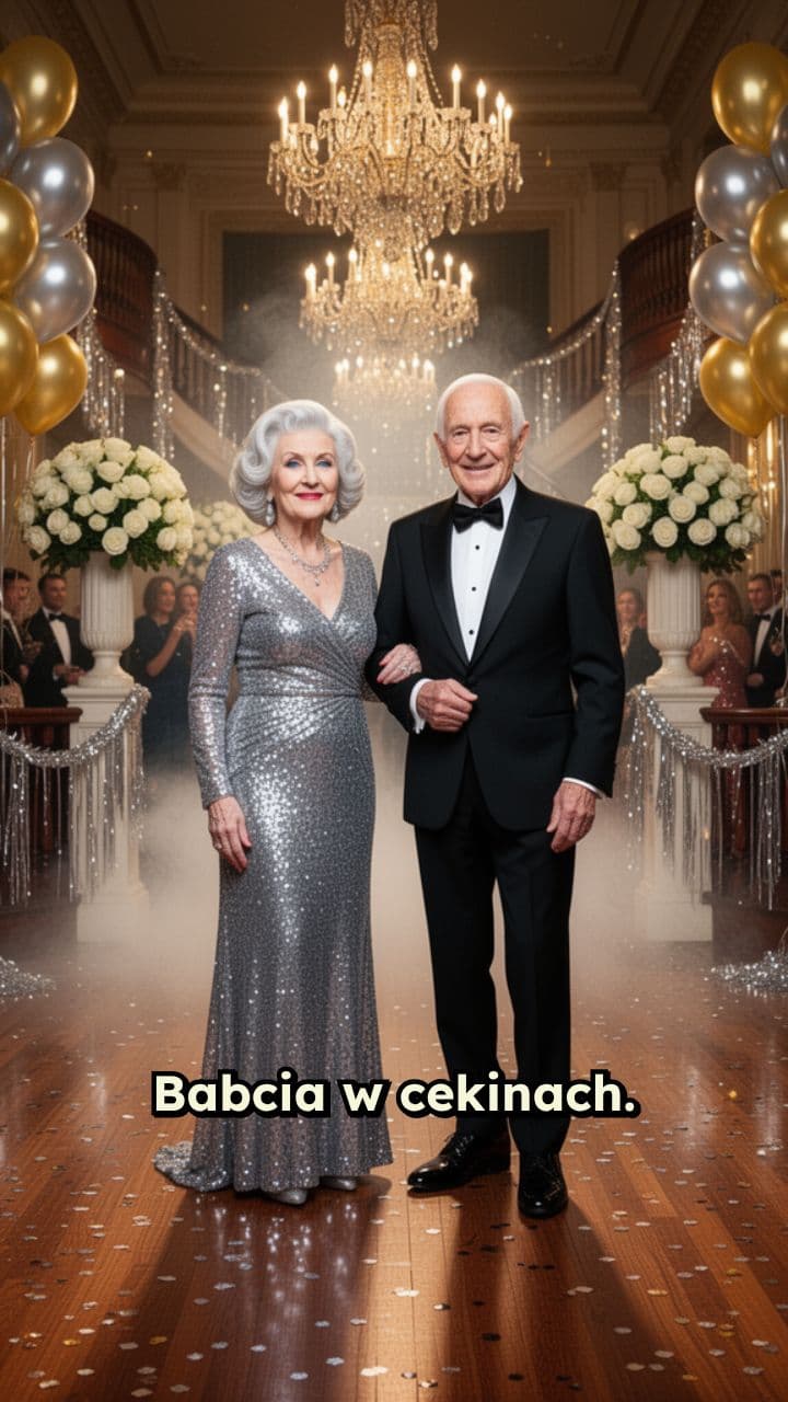 Grandma in Sequins, Grandpa in Patent Leather