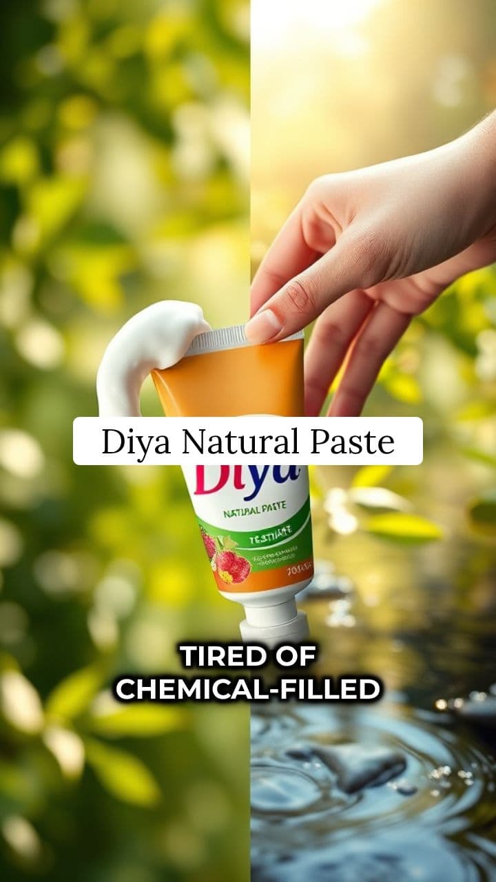 Diya Natural Paste - Pure Ayurvedic Oral Care