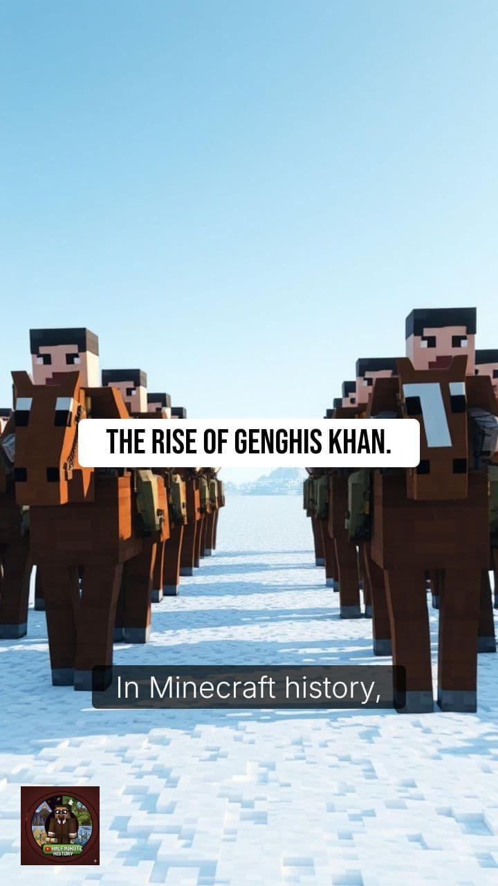 The Rise of Genghis Khan: A Minecraft Comic History