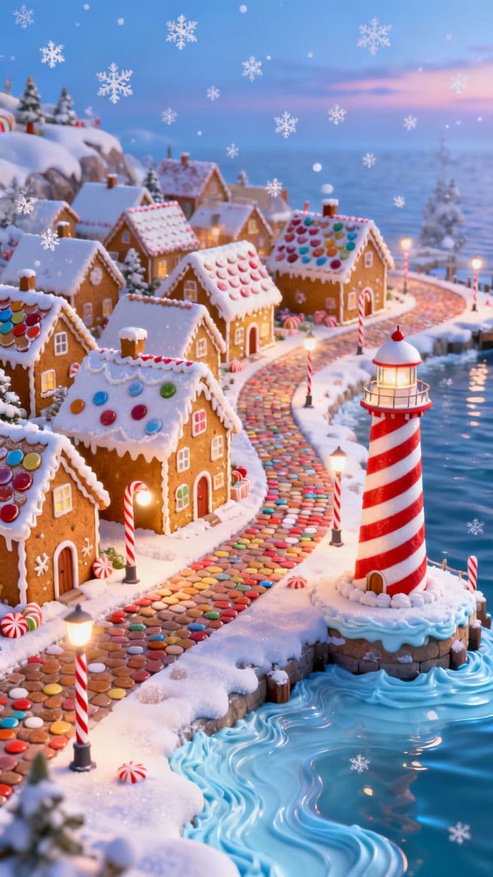 Gingerbread Town's Holiday Protection Message