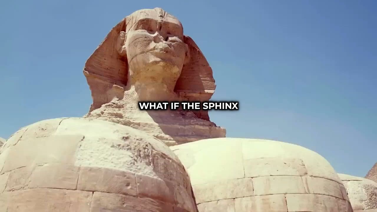 Was the Sphinx Built by a Lost Civilization?