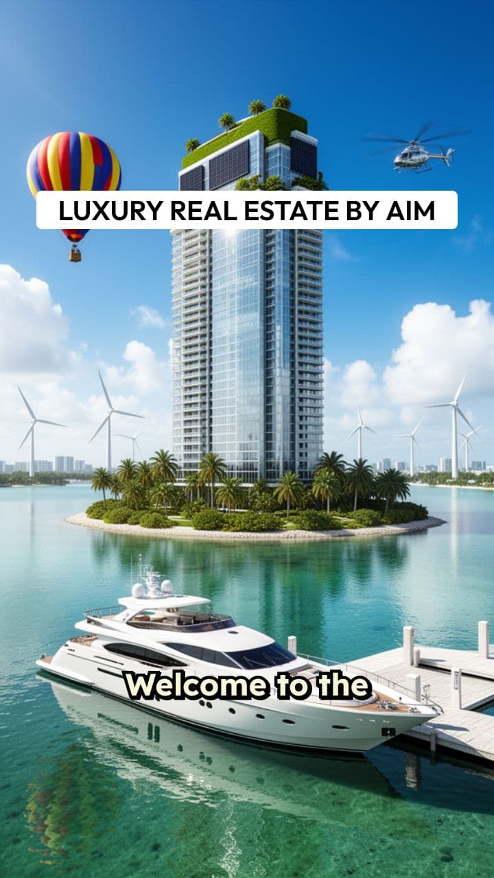 Animated AIM Real Estate Reveal