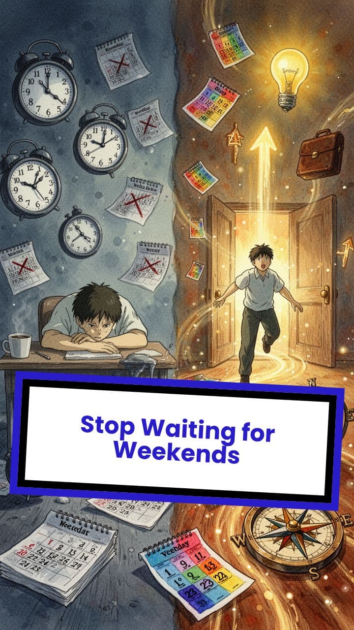 Stop Waiting for Weekends