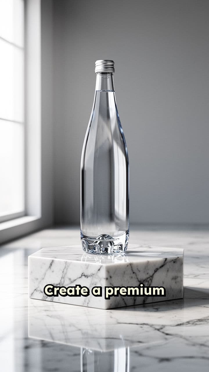 Premium Customized Mineral Water Bottle