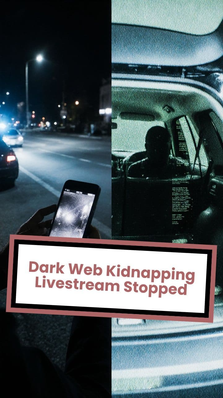 Dark Web Kidnapping Livestream Stopped