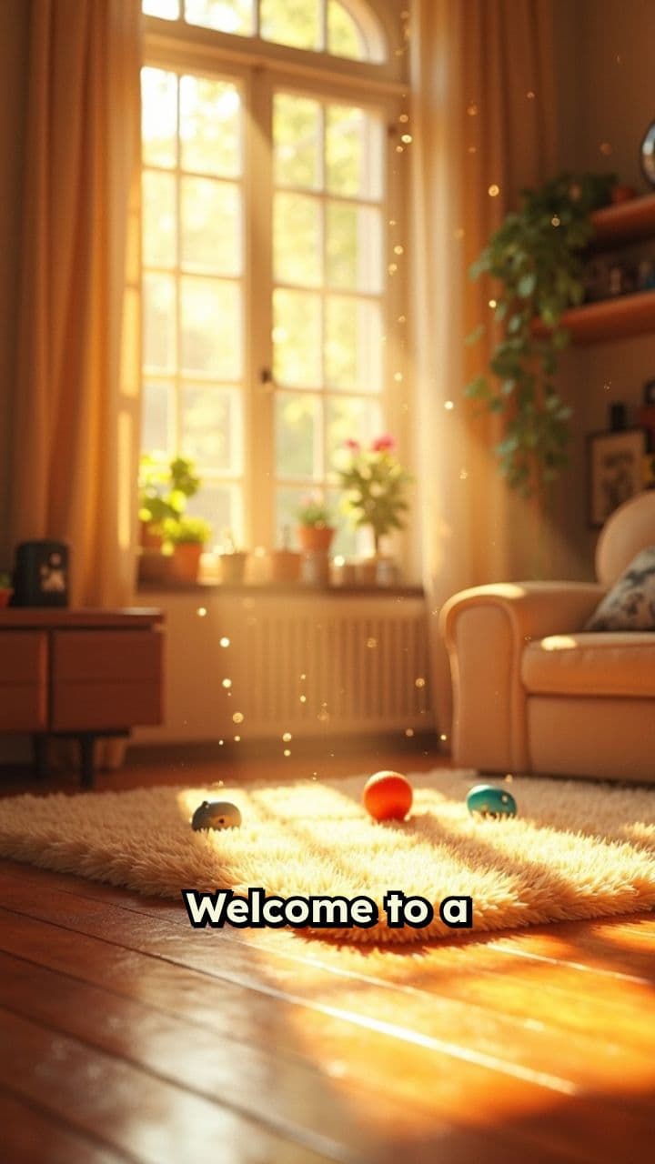 Cat and Friend Playtime