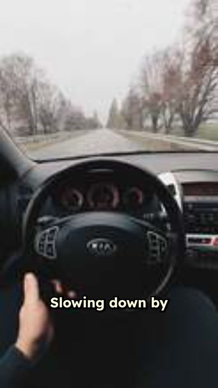 Slow Down, Stop Safer