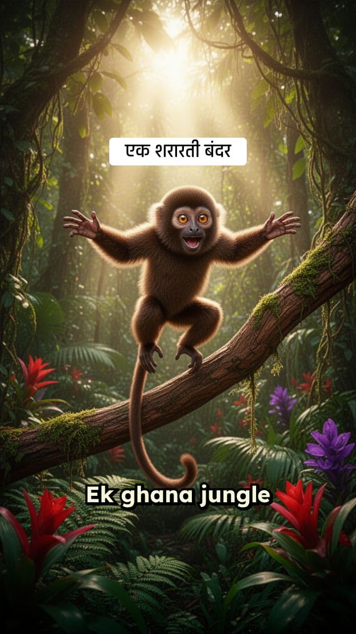 Bandar aur Hathi ki Dosti