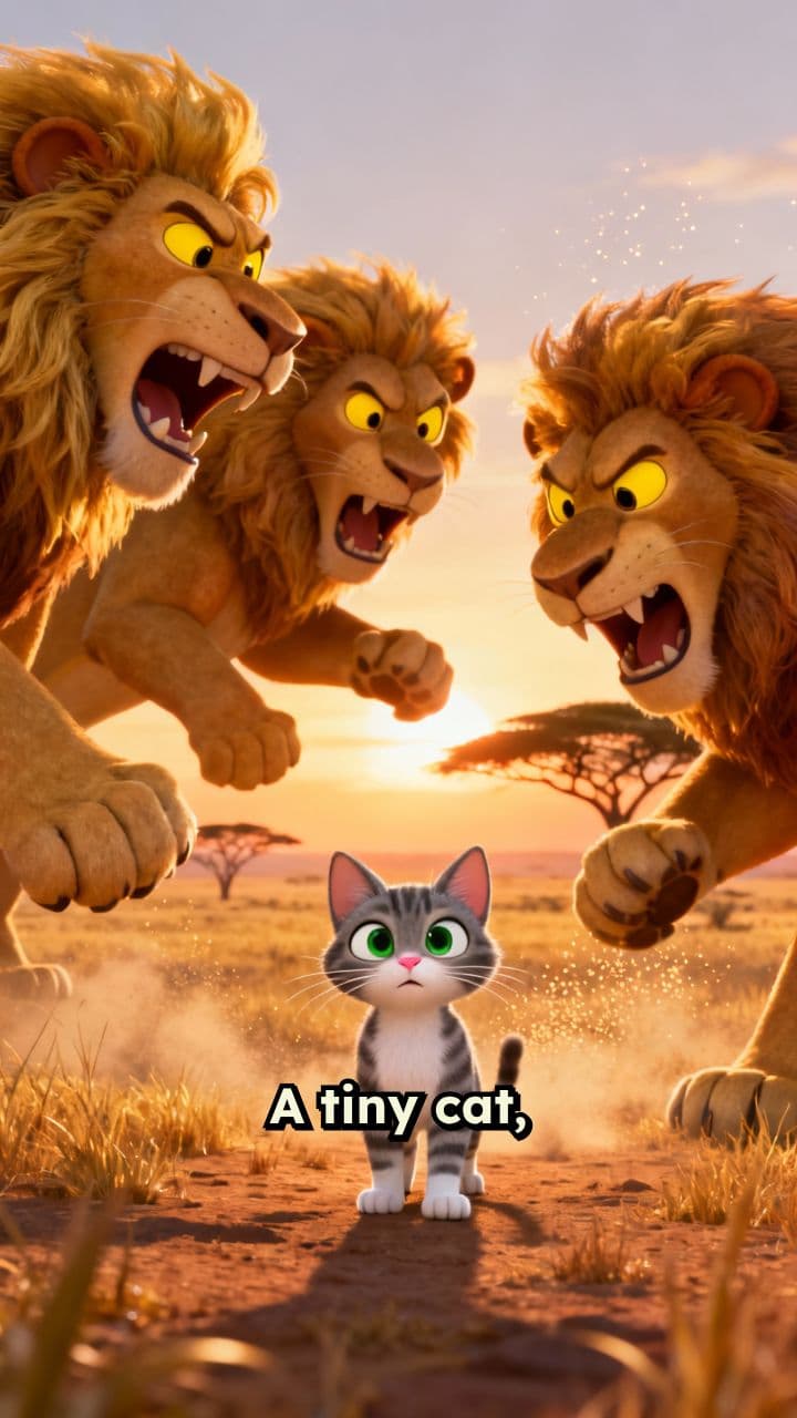 The Brave Little Cat