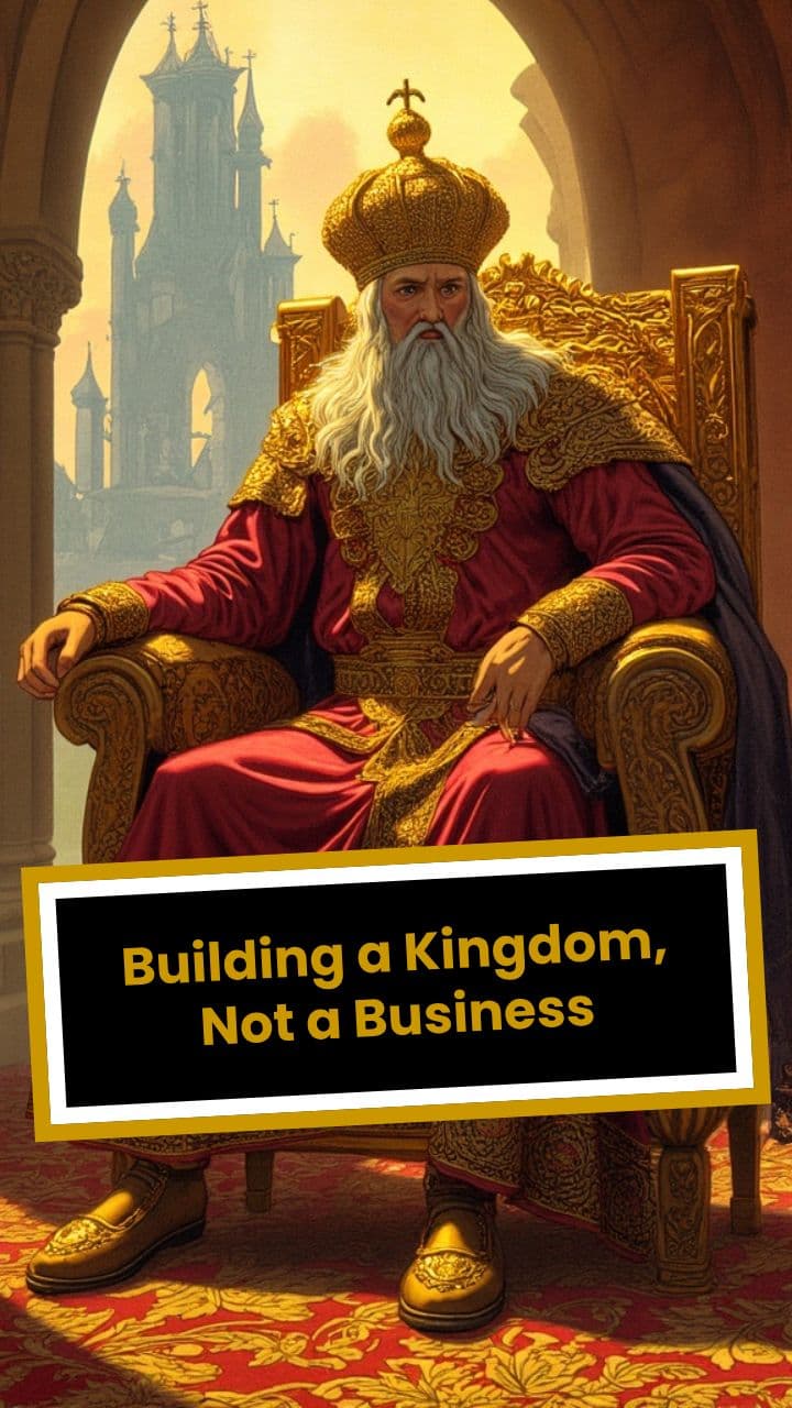 Building a Kingdom, Not a Business