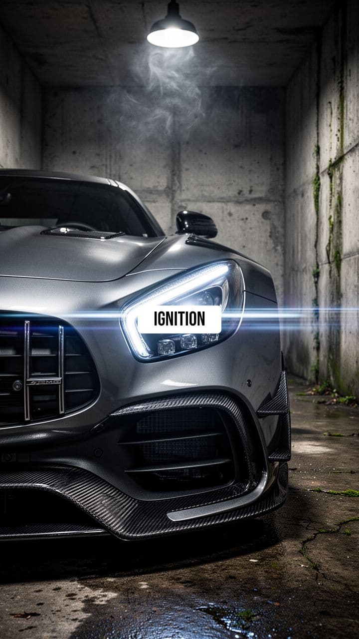 Mercedes-AMG GT: The Charcoal Beast