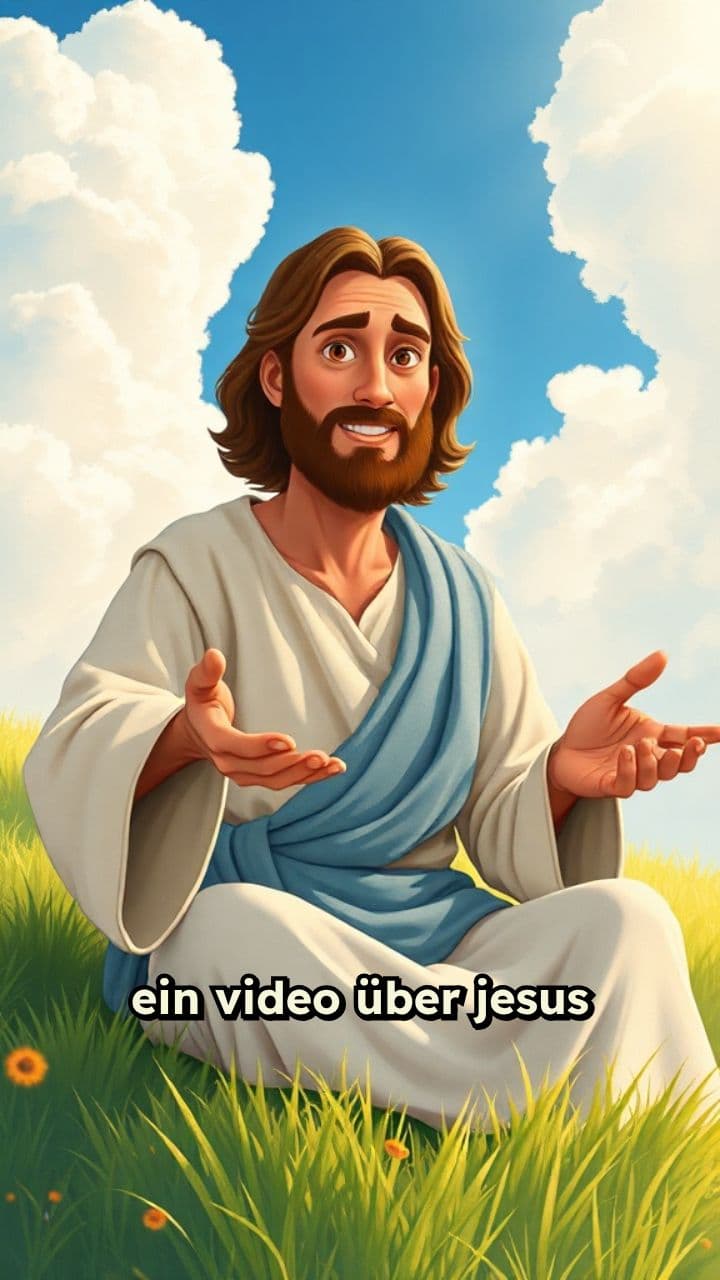 Jesus lehrt Mut und Liebe