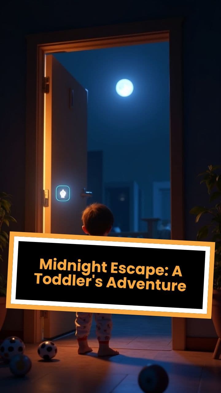 Midnight Escape: A Toddler's Adventure