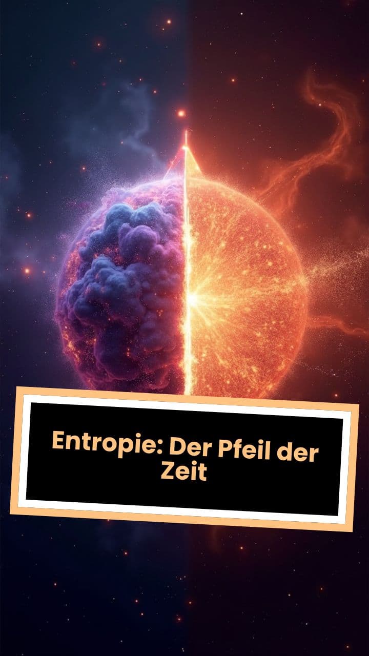Entropie: Der Pfeil der Zeit