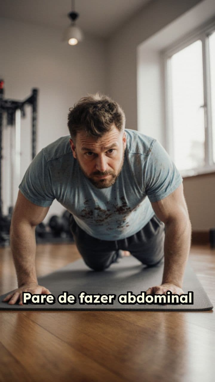 Abdominais não queimam gordura localizada
