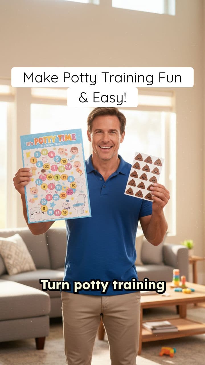 Potty Training Reward Sticker Chart Ad