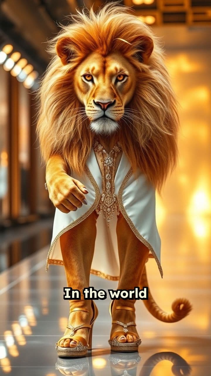 Feline Fashion Royalty