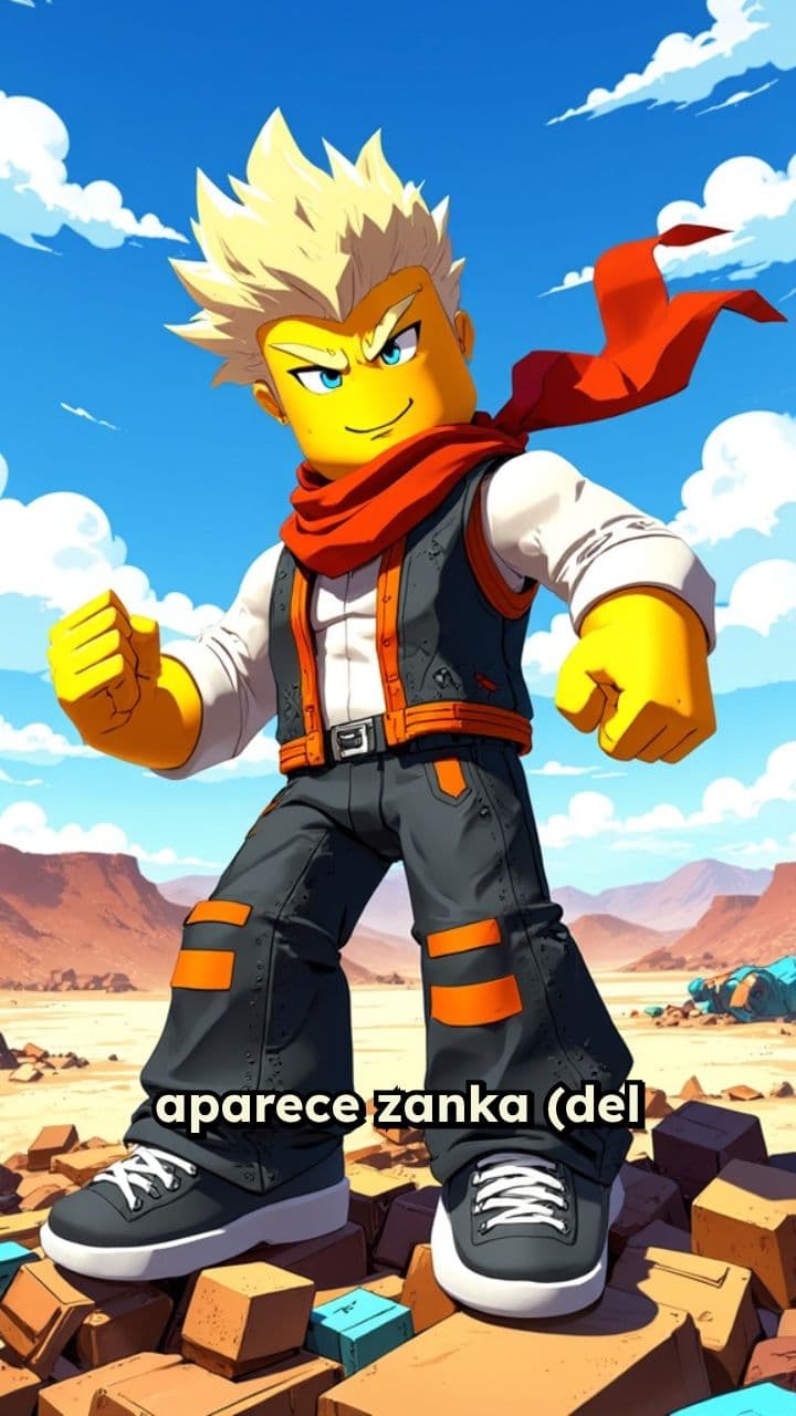 Zanka en pose triunfante