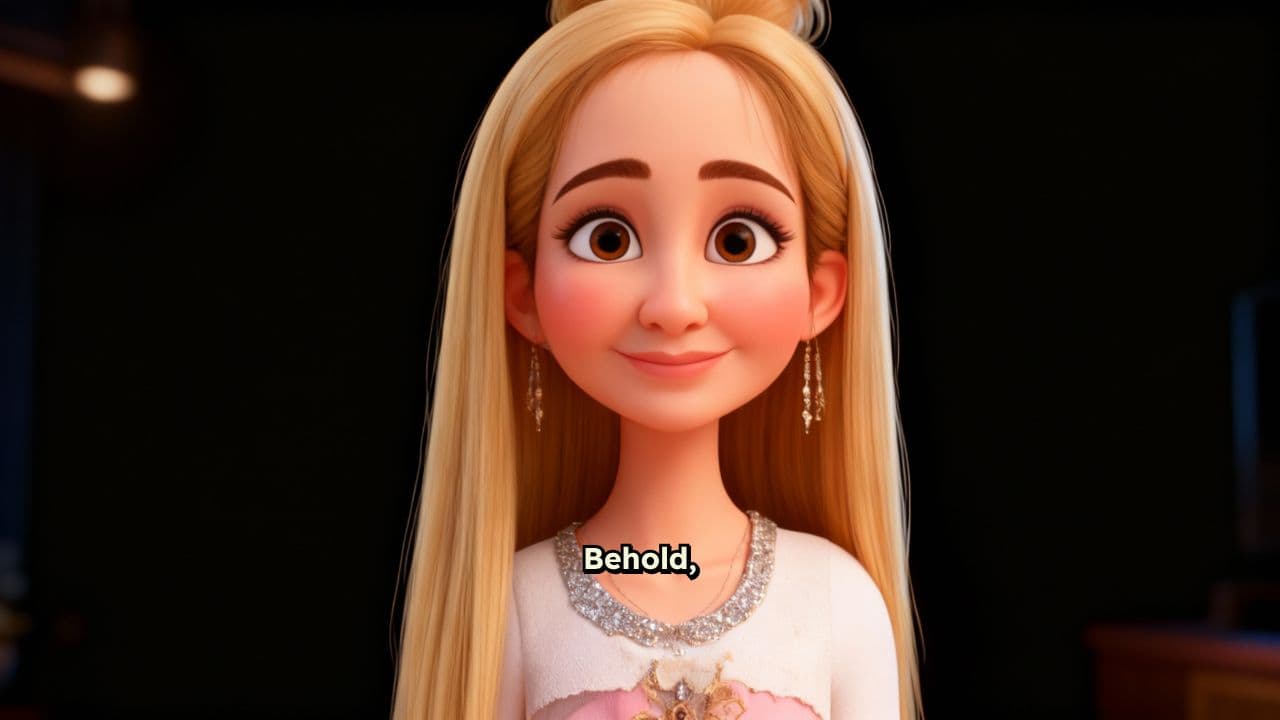 Charming Lady Greetings