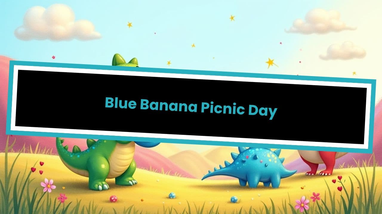 Blue Banana Picnic Day