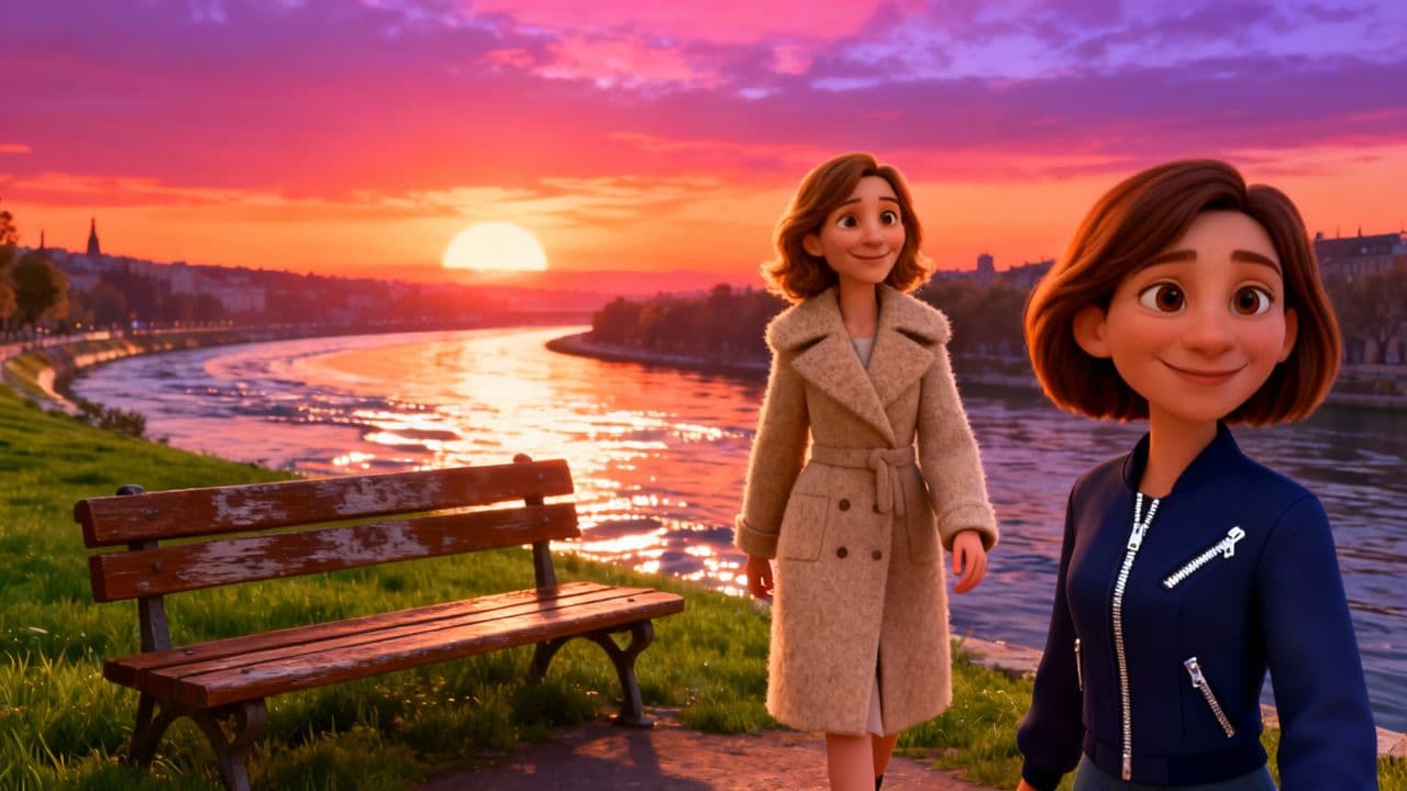 #7386 -Anniversary by the Rhône