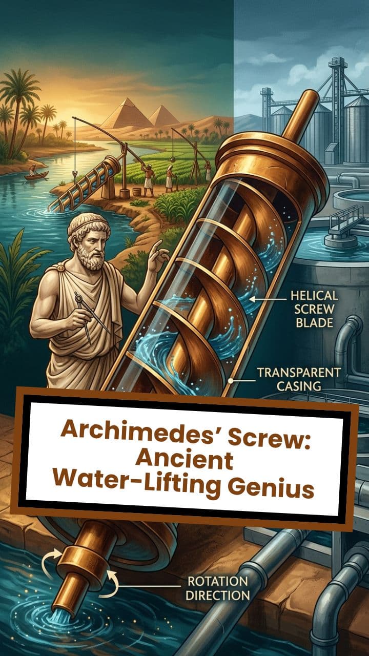 Archimedes’ Screw: Ancient Water-Lifting Genius