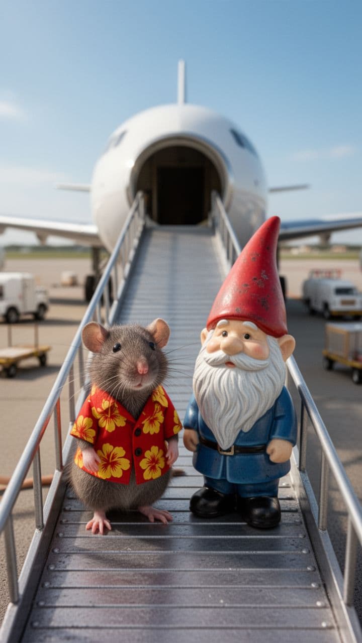 Randy the Rat's Tropical Vacation