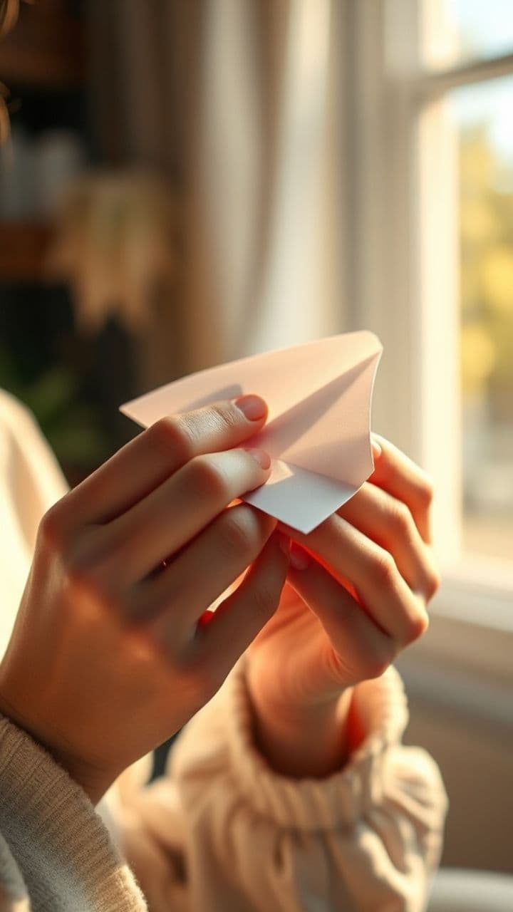 Paper Airplanes in Flight