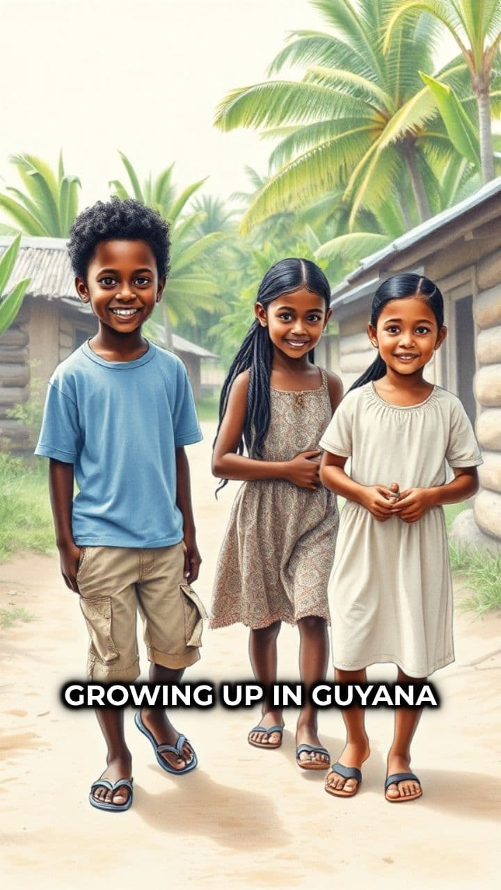 Childhood in Guyana: Struggles and Joys